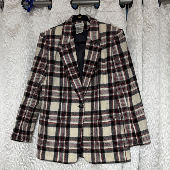White Stag Wool Blend Women’s Blazer/Jacket-Size 10 - Picture 1 of 7